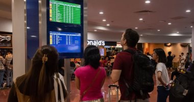 آلاف المسافرين عالقون فى مطارات الفلبين ليلة رأس السنة بسبب مشاكل فنية