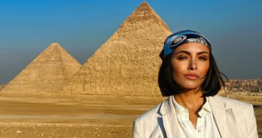 الممثلة العالمية كات جراهام تستمتع بعطلة العام الجديد فى مصر .. صور