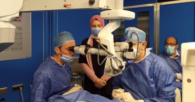 إجراء 354 عملية وجراحة العيون في مستشفى بنها التعليمي للقضاء على قوائم الانتظار