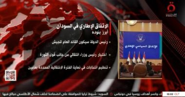 "القاهرة الإخبارية" تعرض تقريرا حول بنود اتفاق جوبا للسلام