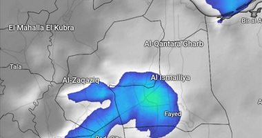 الأرصاد: مدن القناة على موعد مع أمطار رعدية تتقدم لسيناء