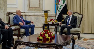 رئيس العراق يؤكد لمسؤول فلسطيني دعم بلاده لحقوق الفلسطينيين