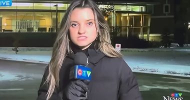 مراسلة كندية تتعرض لأزمة صحية أثناء تقديم نشرة إخبارية على الهواء.. فيديو