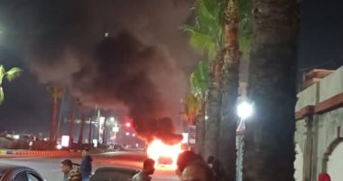 البوكس نيوز – السيطرة على حريق نشب فى محل داخل محطة قطار بالإسكندرية