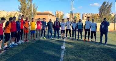 تأهل مركز شباب خليج قبلي إلى التصفيات النهائية بدورى خماسى كرة القدم برياضة كفر الشيخ