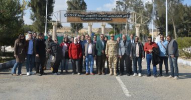 قيادة الجيش الثانى الميدانى تنظم زيارة لدارسى دورات المركز القومى للبحوث الاجتماعية والجنائية