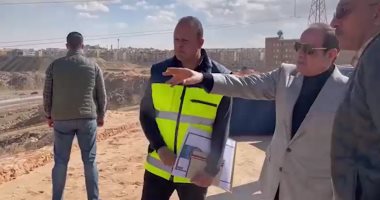 الرئيس السيسي يتفقد أعمال التطوير الشامل لهضبة المقطم.. فيديو