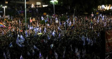 للأسبوع التاسع على التوالى.. عشرات الآلاف فى شوارع إسرائيل ضد حكومة "نتنياهو"