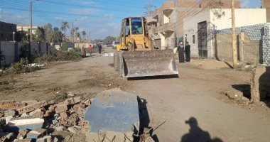 إعادة فتح شارع سعد زغلول بمدينة الواسطى في بني سويف بعد إغلاق 10 سنوات