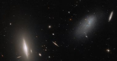 شاهد.. هابل يلتقط صورة لمجرة قريبة تبعد 30 مليون سنة ضوئية 