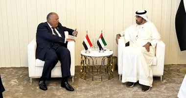 وزير الخارجية يلتقى سلطان الجابر الرئيس المعين للدورة 28 لمؤتمر المناخ