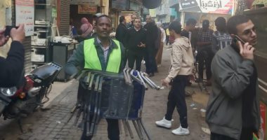 محافظة الجيزة ترفع الإشغالات من شارع ثروت بالدقى استجابة لشكاوى المواطنين