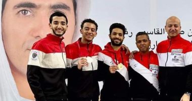 منتخب سلاح السيف يتوج بذهبية البطولة العربية بالبحرين
