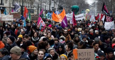 انطلاق مظاهرات فى عدد من المدن الفرنسية ضد إصلاح نظام التقاعد