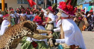 المكسيك تحتفل بكرنفال النمور بعد توقفه أعوام بسبب كورونا