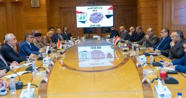 وزير الدولة للإنتاج الحربى يستقبل وفدا عراقيا لبحث التعاون المشترك