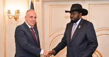 وزير الرى يلتقى رئيس جمهورية جنوب السودان.. صور