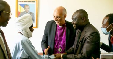 رئيس الكنيسة الأسقفية يختتم زيارته لتشاد بلقاء السفير المصرى