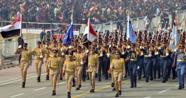 القوات المسلحة المصرية تشارك فى احتفالات يوم الجمهورية الهندى.. فيديو