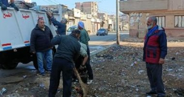 حملات لإزالة الإشغالات والنظافة بمدن ومراكز الشرقية 