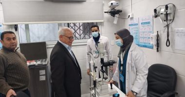 محافظ بورسعيد: مستشفى الرمد يشهد تطويرا على أعلى مستوى