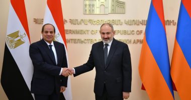 الرئيس السيسي يعقد مباحثات مع رئيس الوزراء الأرمينى "نيكول باشينيان"