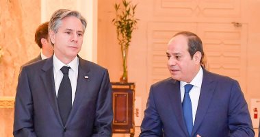 بلينكن: واشنطن تعول على التنسيق مع مصر لاستعادة الاستقرار والتهدئة فى فلسطين