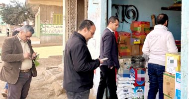 ضبط 1000 علبة سجائر مجهولة المصدر فى حملة تموينية بمركز ومدينة طلخا بالدقهلية