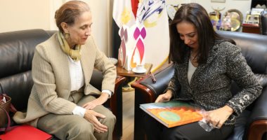 مايا مرسى تستقبل سفيرة كولومبيا وتستعرض جهود مصر لتمكين المرأة