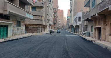 الجيزة: رصف وتطوير 15 شارعا حيويا فى العمرانية
