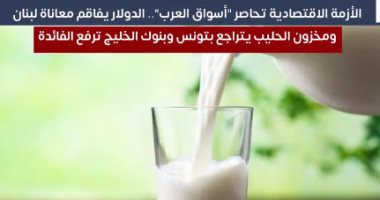 الأزمة الاقتصادية تحاصر "أسواق العرب".. الدولار يفاقم معاناة لبنان ومخزون الحليب يتراجع بتونس
