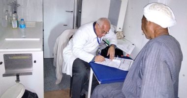 حياة كريمة.. تقديم خدمات طبية لـ909 من أهالى قرية بدسوق (صور)