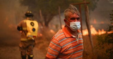 ألسنة اللهب تلتهم الأشجار.. حريق 200 غابة فى تشيلي إثر موجة الحر الشديدة 