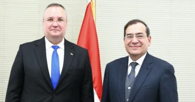 وزير البترول يستقبل رئيس وزراء رومانيا والوفد المرافق لبحث التعاون المشترك 