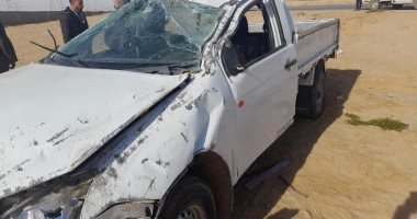 أسماء المصابين فى حادث انقلاب سيارة على وصلة أبو سلطان بالإسماعيلية 