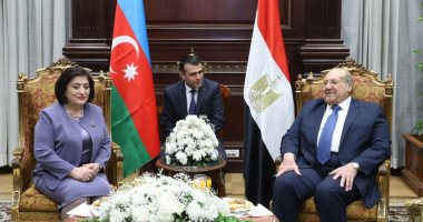 المستشار عبد الوهاب عبد الرازق يستقبل رئيسة المجلس الوطنى لجمهورية أذربيجان