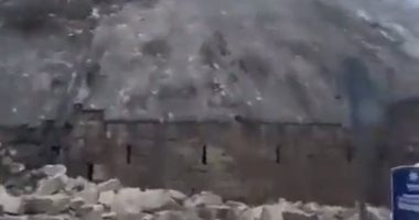 وسائل إعلام: قلعة غازى عنتاب التاريخية تتعرض للدمار جراء الزلزال.. فيديو