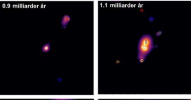 تلسكوب جيمس ويب يلتقط عملية تشكيل المجرات المبكرة