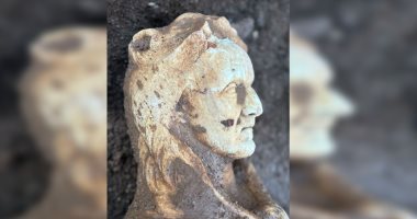 العثور على تمثال لإمبراطور روماني بزي هرقل فى روما