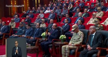 الرئيس السيسي: "مش عاوزين نتكلم كتير فى موضوع الأكل.. اطمنوا كل حاجة متوفرة"