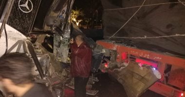 إصابة 5 أشخاص في حادث انقلاب سيارة ملاكي بأطفيح 