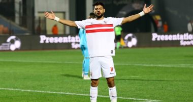 مصطفى شلبى يحصد جائزة أفضل لاعب فى مباراة الزمالك والطلائع