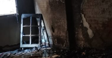 إصابة شخصين فى حريق شقة سكنية بمنطقة فيصل  