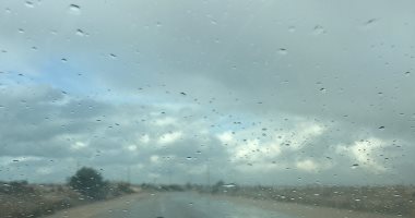 سقوط أمطار على سواحل شمال سيناء والمحافظة ترفع درجة الاستعداد