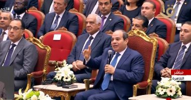 الرئيس السيسي يجري جولة تفقدية داخل معرض مصر الدولي للبترول "إيجبس 2023"