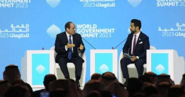 الرئيس السيسي يستعرض تجربة مصر التنموية  فى القمة العالمية للحكومات