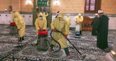 إطلاق حملة موسعة لنظافة المساجد فى القاهرة من مسجد الإمام الحسين