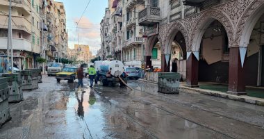 "الصرف الصحى" بالإسكندرية: نشر 152 سيارة بكافة الأحياء لسحب تجمعات المياه