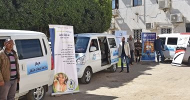 "مياه الأقصر" توفر 8 سيارات خدمة عملاء متنقلة فى قرى حياة كريمة.. صور