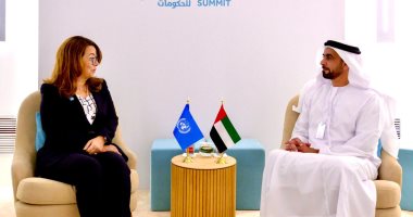 غادة والى ورئيس وزراء الإمارات يطلقان مبادرة لتعزيز دور أجهزة إنفاذ القانون فى حماية البيئة